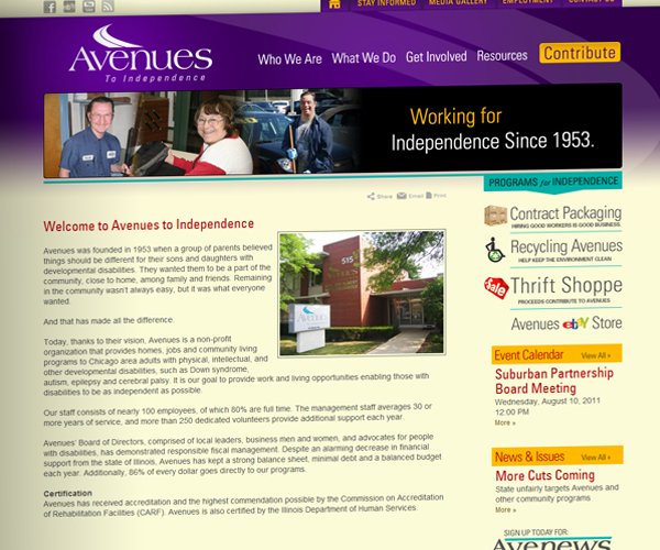 Avenues To Independence